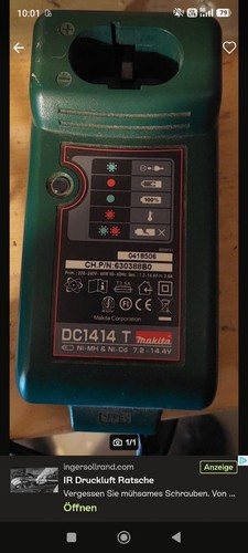 Makita dc1414t akku - makita, ladegerät