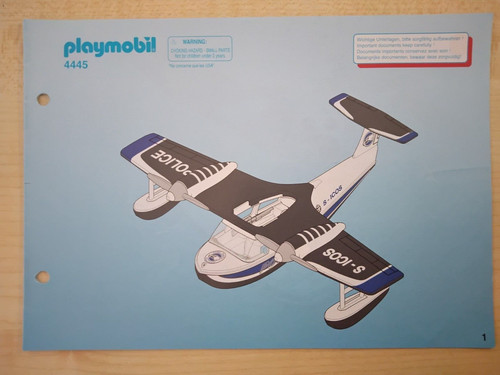 Playmobil bauanleitung 4445 - playmobil,