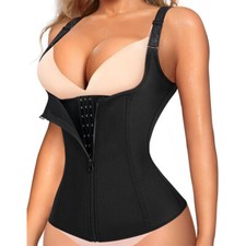 Damen Taillen Korsett Corsage Waist Trainer Mieder Bauchweggürtel Body Shaper DE