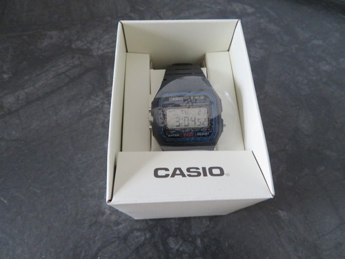 Casio 91w 33mm schwares - 33mm, harz