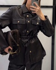 Anzug zara leder neu mit - neu,