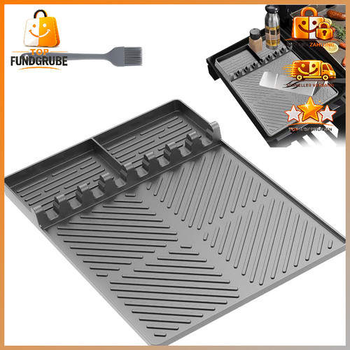 Grillmatte silikon grau für - silikon,