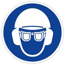 Aufkleber Gebotszeichen