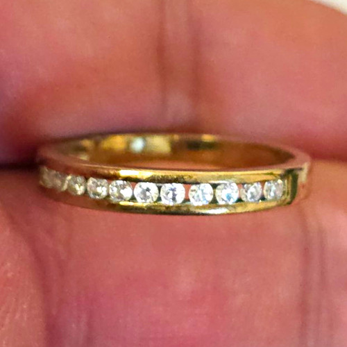 Gelbgold ring aus 333 echtes - gelbgold,