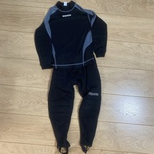 Kipsta Torwart Anzug Set Torwarthose  und Shirt gepolstert Gr. 116 122 schwarz 