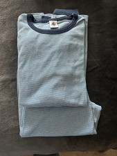 Petit Bateau Schlafanzug Pyjama Jungen lang Klassiker wie neu Gr. 14 Jahre 164