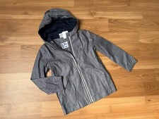 Topolino Kinder Junge Mädchen Übergang Regen Wax Jacke Gr 122 NEU