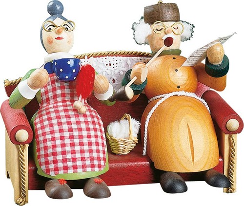 Räuchermann oma und - räuchermann,