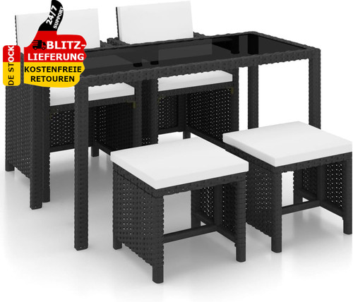 Vidaxl gartenmöbel tlg - vidaxl, 11-tlg