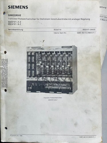 Siemens 6sc6101 z - siemens, 6sc6101-4a-z
