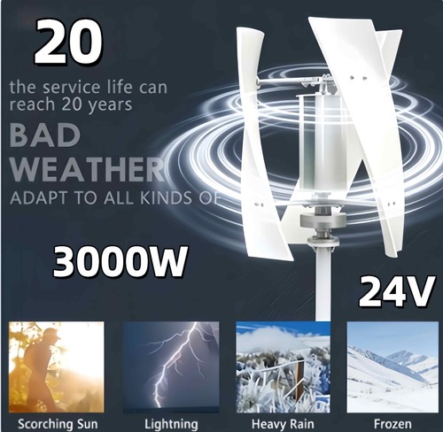24v 3000w windkraftanlage - 3000w,