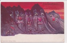 AK Berggesicht Berge mit