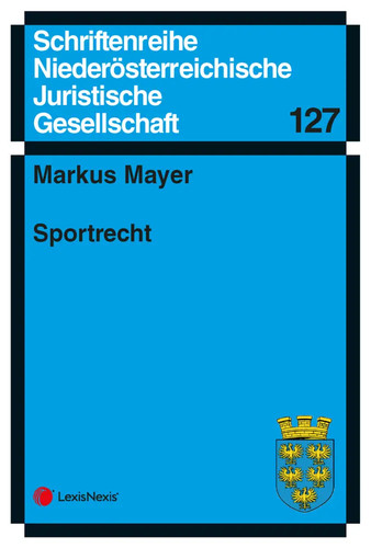 Sportrecht band 127 markus - sportrecht,