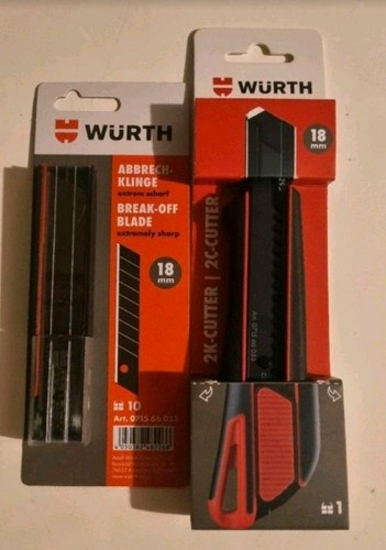 Würth cuttermesser plus - 2k,
