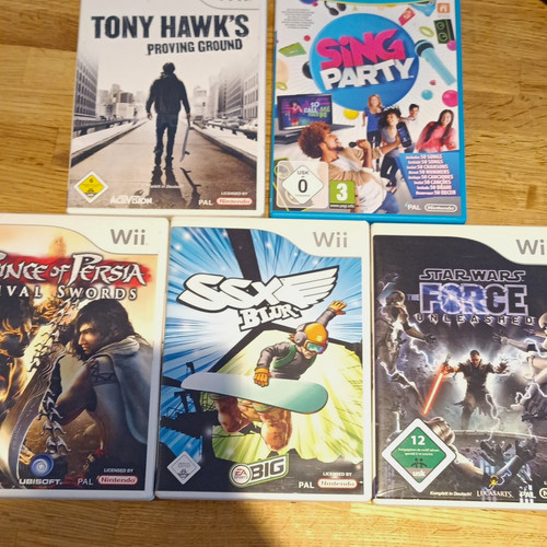 Nintendo wii - u, spiele-set