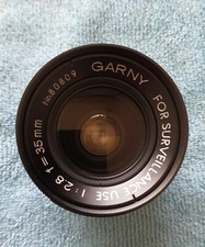 GARNY "FOR SURVEILLANCE USE" 35MM 2.8 LENS M42 Serien Nummer 49053