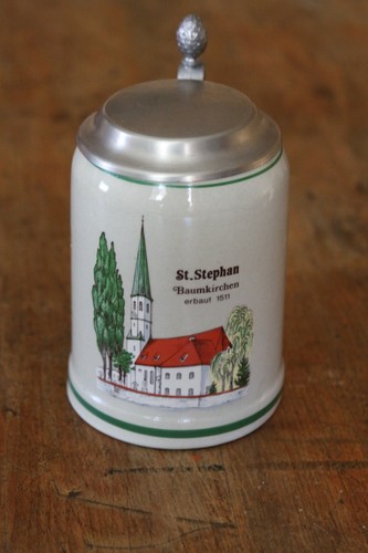 Bierkrug steinzeug st - steinzeug,