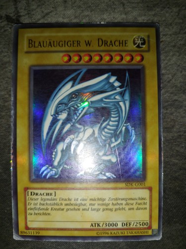 Blauäugiger weißer - yu-gi-oh,
