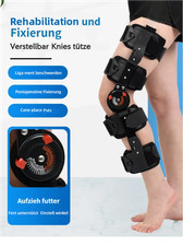 Knieorthese aus Carbon rechts
