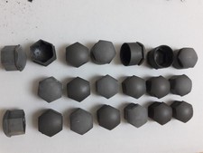 Audi Radschrauben Kappen 20 + 4 Stück 17mm 321601173A, 8D0601173B Felgenschloss