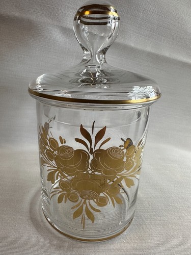 Vintage apothekerdose aus - aus, glas