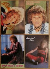 4 Autogramme Bernhard BRINK, Schlagersänger 