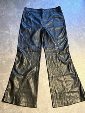 Mango, PVC Schlaghose 44-46, super stylisch