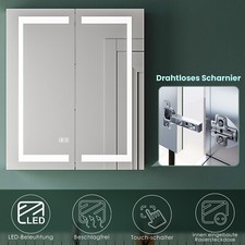 Spiegelschrank bad mit led - spiegelschrank,