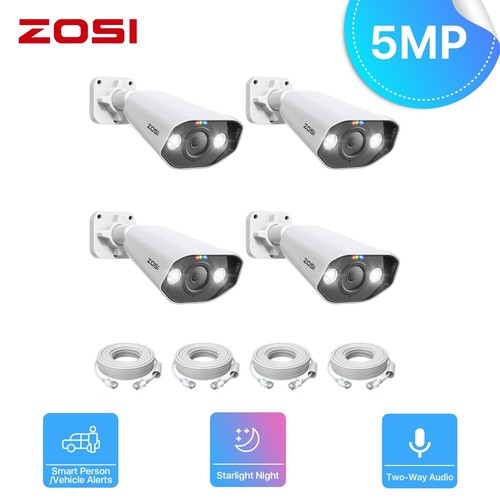 Zosi 4x5mp 265 - 4x5mp, h.265+poe