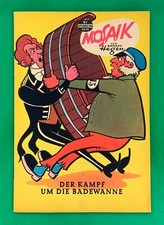 WIPA Original Mosaik Digedags Nr. 82 Der Kampf um die Badewanne 1963 Z. 2