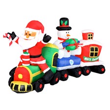 210cm Weihnachtszug Santa