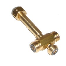 11kg Gasflasche 3-fach Ausgang-Verteiler T-Stück Anschlussstück :: Propangas LPG