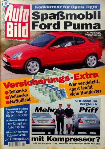 Auto bild 1996 - 2),