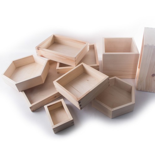 Holz einfache ohne deckel - ohne,