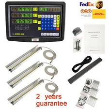 2 3 Achsen Digitalanzeige DRO lineare Skala Scale Hohe Präzision 50-1000mm Lathe