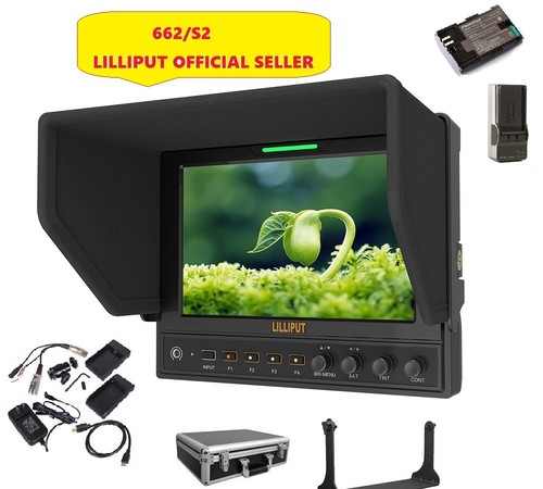 Lilliput 662 ips 3g sdi - 662/s, 3g-sdi