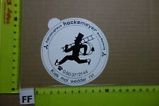 Alter Aufkleber Verkehr Automobil Werkstatt MITSUBISHI Hockemeyer Bad Rehburg