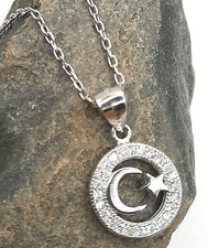 AY YILDIZ Kette Sterlingsilber
