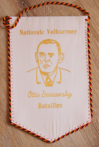 Ddr nva wimpel bataillon - wimpel, "o