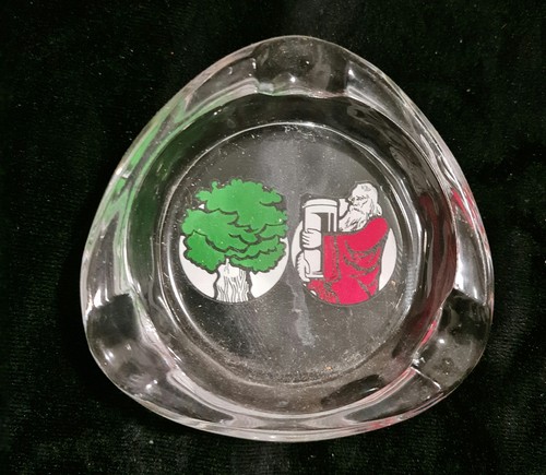 Aschenbecher aus glas eichbaum - aschenbecher,