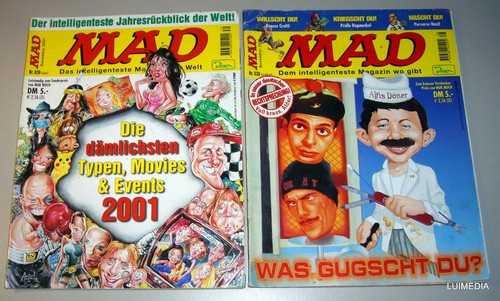 Comic satire magazin mad - 2x,