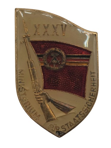 Ddr mfs xxxv abzeichen - mfs,