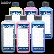 6x1L InkTec® Pigment Tinte CISS refill ink für Encad NovaJet 1000i 1200i 42" 60"