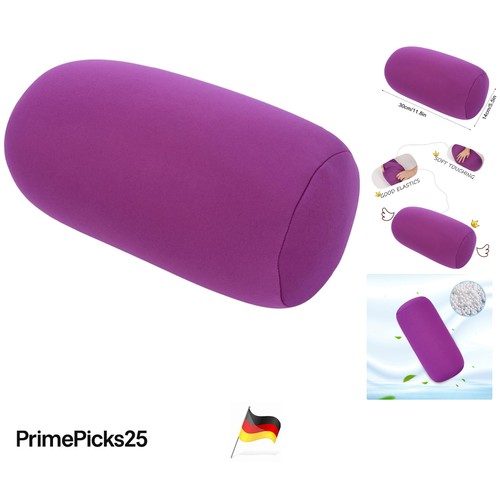 Mikroperlen nackenrolle lila - mikroperlen,