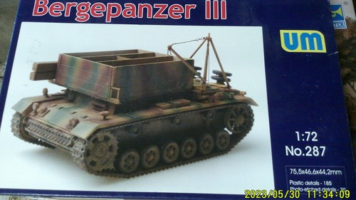 Unimodels um287 bergepanzer - unimodels,
