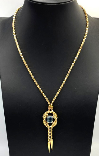 Antike kette mit topas - kette,