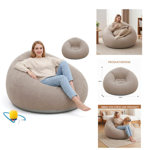 Aufblasbares sessel sitzsack - aufblasbares,