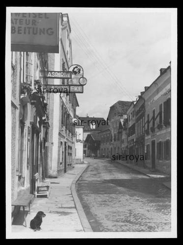 Mondsee 1941 strasse - mondsee,