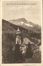 Maria Gern Wallfahrtskirche mit Untersberg