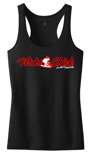 Wake chick racerback - wake, top